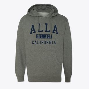 Alla California Classic Established Cotton Hoodie Sweatshirt