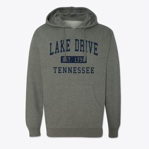 Lake Drive Tennessee Classic Established Cotton Hoodie Sweatshirt