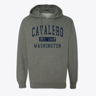 Cavalero Washington Classic Established Cotton Hoodie Sweatshirt