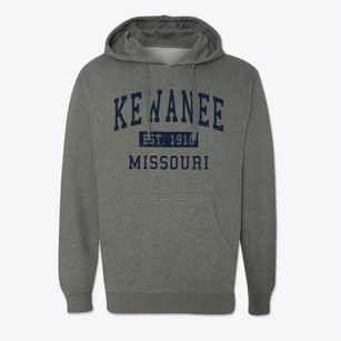 Kewanee Missouri Classic Established Cotton Hoodie Sweatshirt