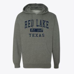 Red Lake Texas Classic Established Cotton Hoodie Sweatshirt