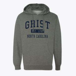 Grist North Carolina Classic Established Cotton Hoodie Sweatshirt