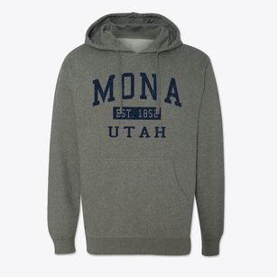 Mona Utah Classic Established Cotton Hoodie Sweatshirt