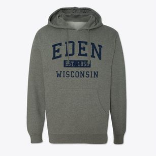 Eden Wisconsin Classic Established Cotton Hoodie Sweatshirt
