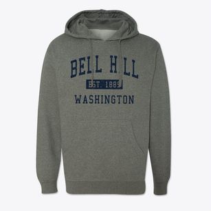 Bell Hill Washington Classic Established Cotton Hoodie Sweatshirt