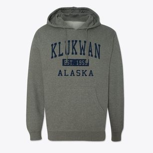 Klukwan Alaska Classic Established Cotton Hoodie Sweatshirt