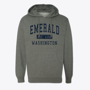 Emerald Washington Classic Established Cotton Hoodie Sweatshirt