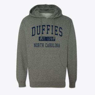 Duffies North Carolina Classic Established Cotton Hoodie Sweatshirt