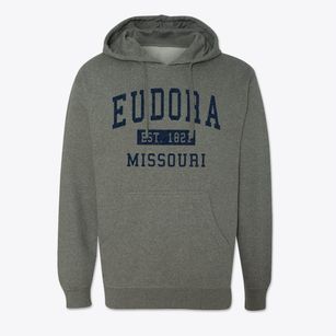 Eudora Missouri Classic Established Cotton Hoodie Sweatshirt