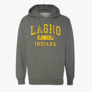 Lagro Indiana Classic Established Cotton Hoodie Sweatshirt