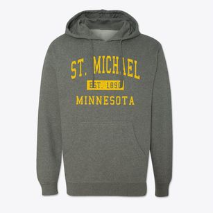 St. Michael Minnesota Classic Established Cotton Hoodie Sweatshirt