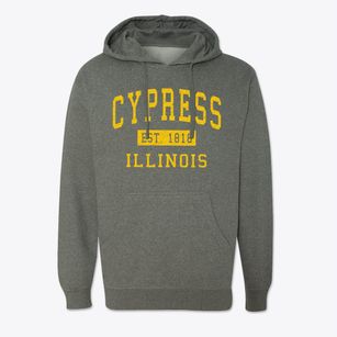 Cypress Illinois Classic Established Cotton Hoodie Sweatshirt