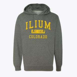 Ilium Colorado Classic Established Cotton Hoodie Sweatshirt