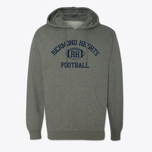 Richmond Heights Middle School Classic Football Cotton Hoodie Sweatshirt