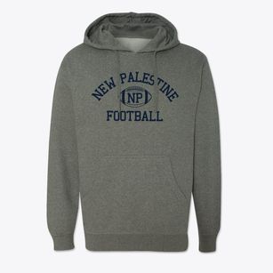 New Palestine High School Classic Football Cotton Hoodie Sweatshirt