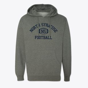 North Syracuse High School Classic Football Cotton Hoodie Sweatshirt