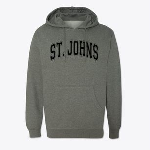 Saint Johns Elementary School Varsity Arch Cotton Hoodie Sweatshirt