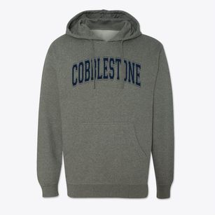 Cobblestone Elementary School Varsity Arch Cotton Hoodie Sweatshirt