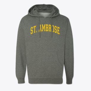 Saint Ambrose School Varsity Arch Cotton Hoodie Sweatshirt