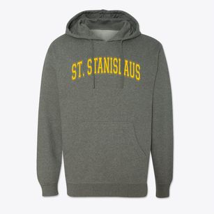 Saint Stanislaus Kostka School Varsity Arch Cotton Hoodie Sweatshirt