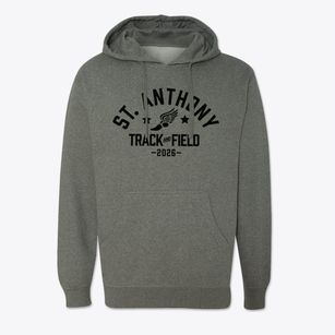 St Anthony Parish Track and Field Cotton Hoodie Sweatshirt