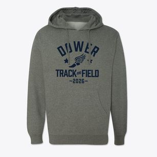Dower Elementary School Track and Field Cotton Hoodie Sweatshirt