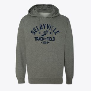Selbyville Middle School Track and Field Cotton Hoodie Sweatshirt