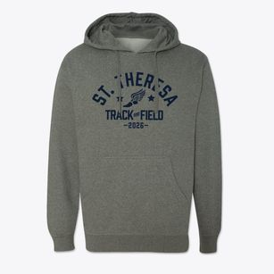 St. Theresa School Track and Field Cotton Hoodie Sweatshirt