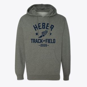 Heber Elementary School Track and Field Cotton Hoodie Sweatshirt