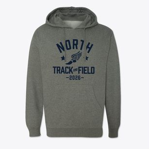 North Elementary School Track and Field Cotton Hoodie Sweatshirt