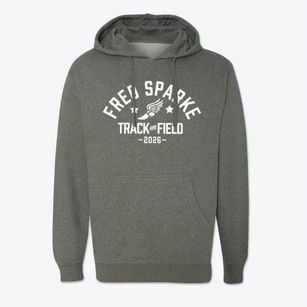 Fred Sparke Elementary School Track and Field Cotton Hoodie Sweatshirt