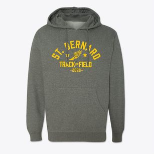 St. Bernard School Track and Field Cotton Hoodie Sweatshirt