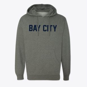Bay City Wisconsin Classic Block Cotton Hoodie Sweatshirt