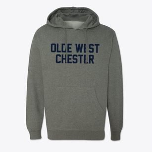 Olde West Chester Ohio Classic Block Cotton Hoodie Sweatshirt