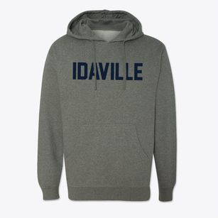 Idaville Pennsylvania Classic Block Cotton Hoodie Sweatshirt
