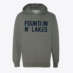 Fountain N' Lakes Missouri Classic Block Cotton Hoodie Sweatshirt