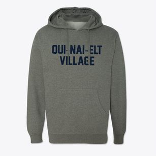 Qui-nai-elt Village Washington Classic Block Cotton Hoodie Sweatshirt