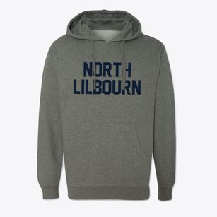 North Lilbourn Missouri Classic Block Cotton Hoodie Sweatshirt