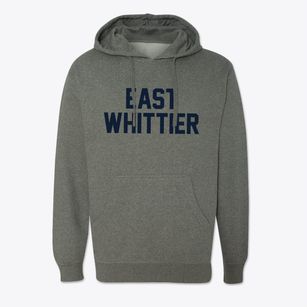 East Whittier California Classic Block Cotton Hoodie Sweatshirt