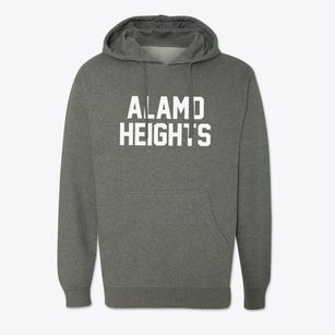Alamo Heights Texas Classic Block Cotton Hoodie Sweatshirt