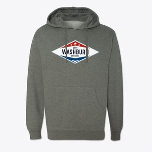 Washburn Missouri Diamond Star Cotton Hoodie Sweatshirt