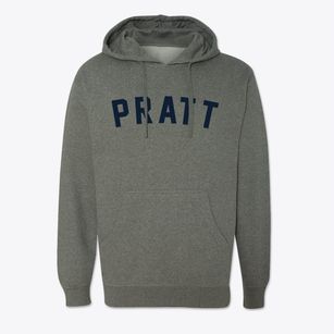Pratt West Virginia Classic Curve Cotton Hoodie Sweatshirt