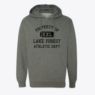 Lake Forest Illinois Athletic Dept Cotton Hoodie Sweatshirt