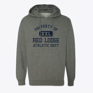 Red Lodge Montana Athletic Dept Cotton Hoodie Sweatshirt