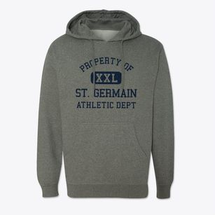 St. Germain Wisconsin Athletic Dept Cotton Hoodie Sweatshirt