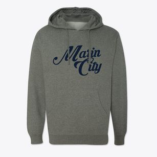 Marin City California Vintage Team Cotton Hoodie Sweatshirt