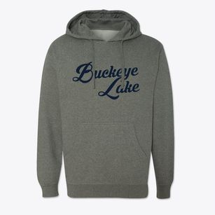 Buckeye Lake Ohio Vintage Team Cotton Hoodie Sweatshirt