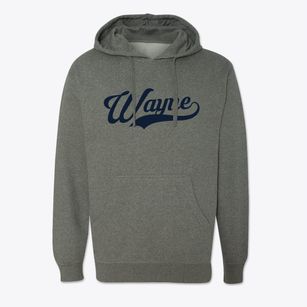 Wayne New York Vintage Team Cotton Hoodie Sweatshirt