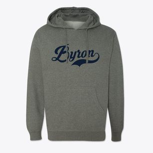 Byron Michigan Vintage Team Cotton Hoodie Sweatshirt