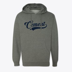 Cement Oklahoma Vintage Team Cotton Hoodie Sweatshirt